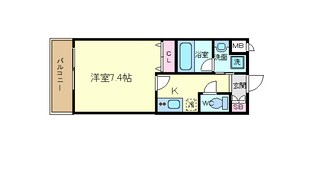 ベラジオ京都壬生WESTGATEの物件間取画像